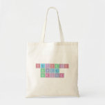 Periodic Table Writer  Tote Bags