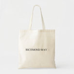 Richmond way  Tote Bags