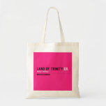 land of trinity  Tote Bags