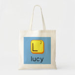 
 L
 lucy  Tote Bags