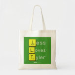 Jess
 Loves
 Tyler  Tote Bags