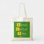 Game
 Letter
 Tiles  Tote Bags