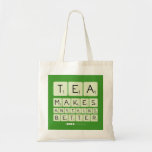 TEA
 MAKES
 ANYTHING
 BETTER  Tote Bags