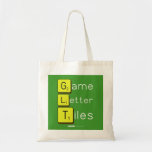 Game
 Letter
 Tiles  Tote Bags