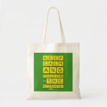 Keep
 Calm
 And
 Follow
 >>The
 Vishal  Tote Bags