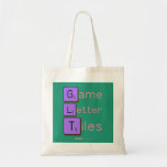 Game
 Letter
 Tiles  Tote Bags