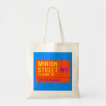 Minion Street  Tote Bags