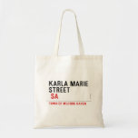 Karla marie STREET   Tote Bags