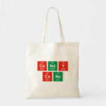 candy
 cane  Tote Bags