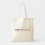 BAHABEY STREET  Tote Bags