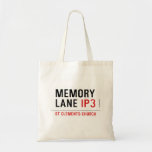 mEMORY LANE  Tote Bags