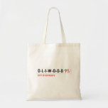 O-L-I-W-O-O-D  Tote Bags
