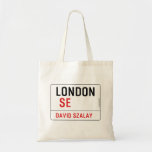 LONDON   Tote Bags