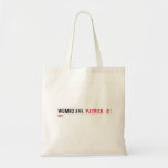 WUMBO AVE.  Tote Bags