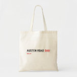 Austen Road  Tote Bags