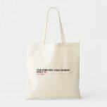 Your Nameleora acoca goldberg Street  Tote Bags