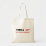 VICTORIA   Tote Bags