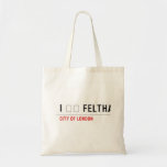 I ❤️ FELTHAM  Tote Bags
