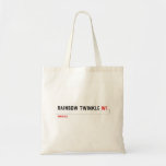 rainbow twinkle  Tote Bags