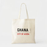 GHANA  Tote Bags