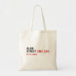Alan  Street  Tote Bags