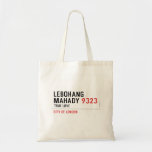 LEBOHANG MAHADY  Tote Bags