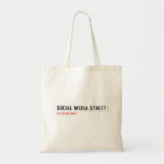 Social Media Street  Tote Bags