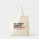 raf bomber command memorial  Tote Bags