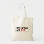 Coatestown Lane  Tote Bags