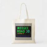Weegee Road  Tote Bags