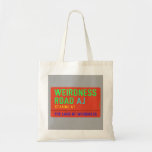 Weirdness Road  Tote Bags
