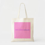 coral cresent  Tote Bags