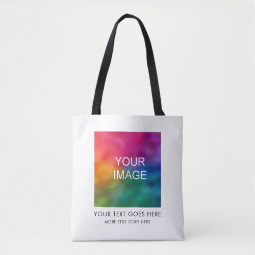 Tote Bags Add Image Text Here Elegant Template