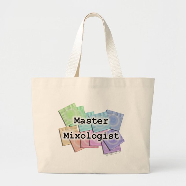 Tote Bags - MASTER MIXOLOGIST (Front)