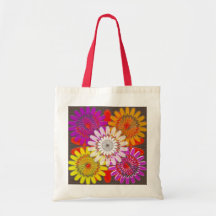 TOTE BAGS SMALL DIY flowers Treasure Colorful