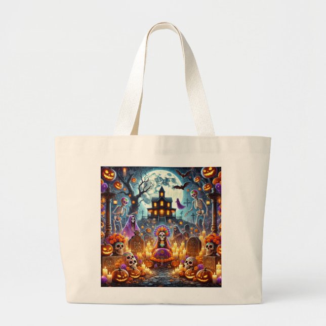  Tote Bags women halloween party  (Front)