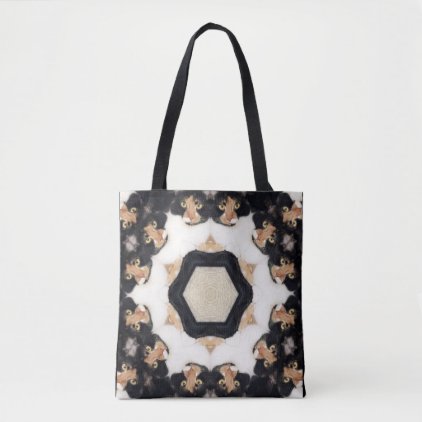 TOTE - Countless Calico Cats Kaleidoscope Design