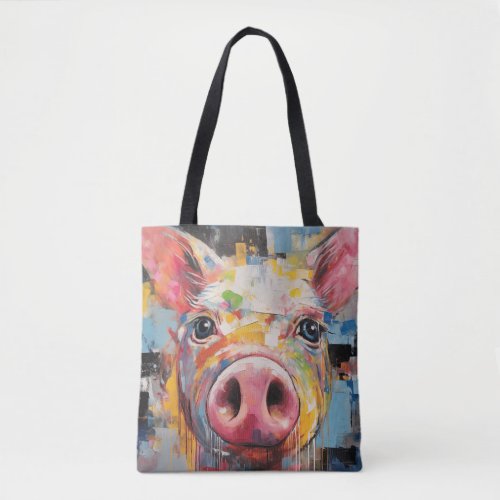 ToteCross Body Bag _ Pig