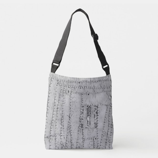 Tote cross over bag art design style (Front)