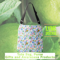 Tote Crossbody Bag Lyme Disease Gifts #lyme #bag