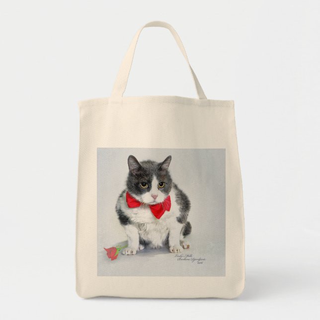 tote featuring grumpy Felix Bag (Front)