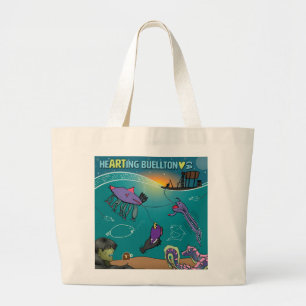 Tote - Fishing for Sea Monsters - Buellton.Art 