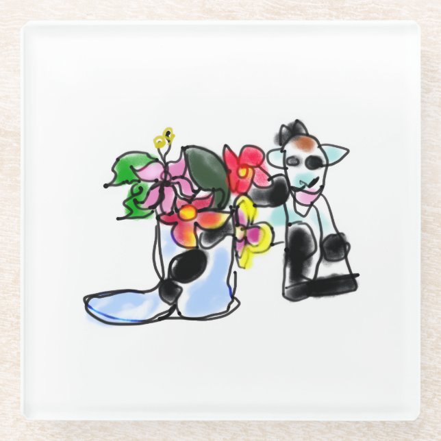 Tote Glass Coaster (Front)