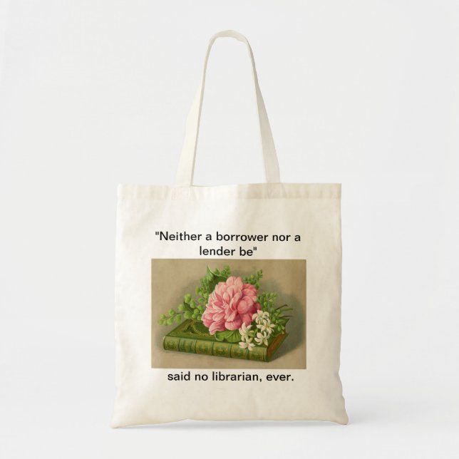 Tote - Hamlet's librarian (Front)