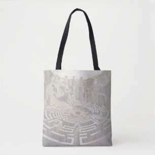Tote (heavyweight) – LABYRINTH (alabaster) Bag