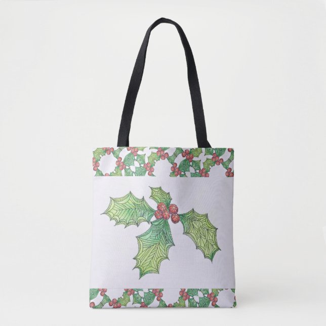 Tote - Holly Jolly #2 Bag (Front)
