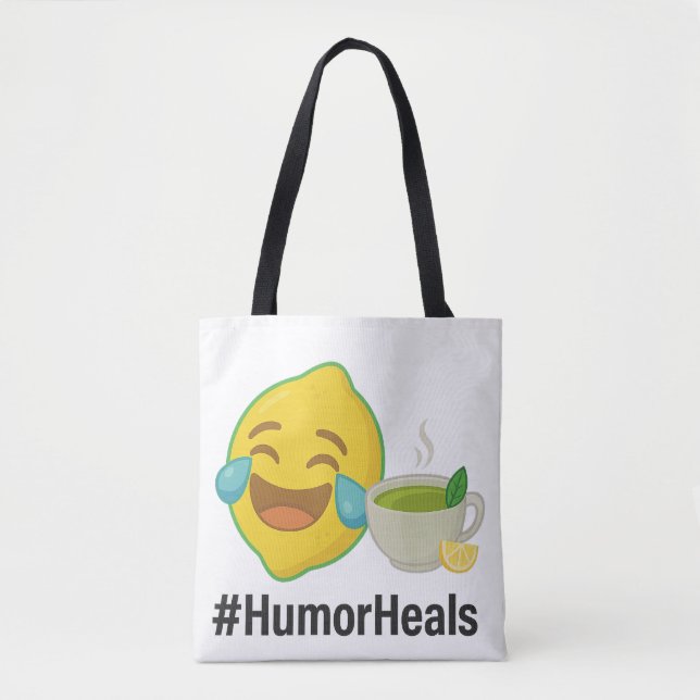 Tote Humor Heals LemonHead (Front)