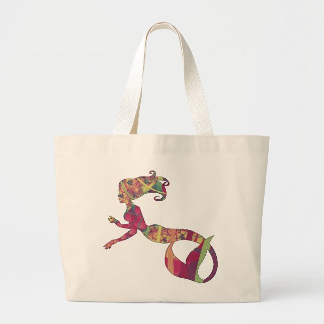 Tote - Jumbo - Mermaid (Front)