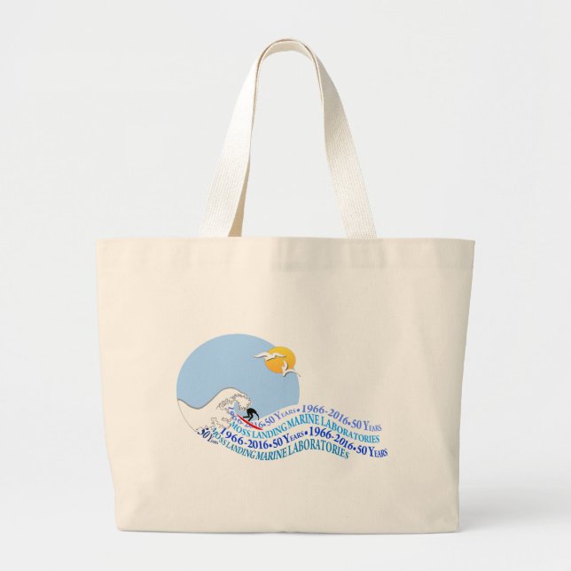 Tote (jumbo): MLML 50th wave (Front)