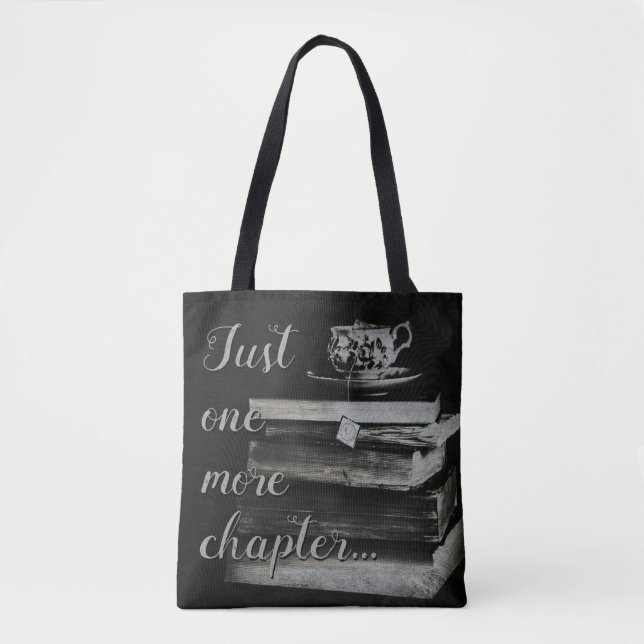 Tote Just One More Chapter Books Bag (Front)